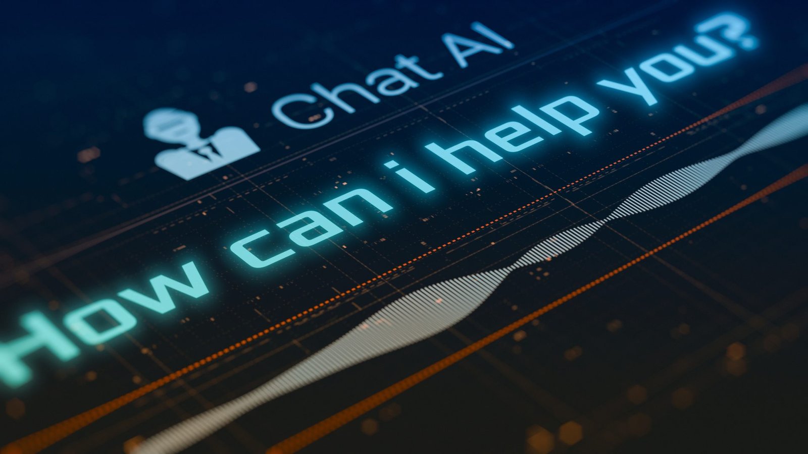 Interfaz de chat IA mostrando clasificación inteligente de correos y flujo de respuesta automática